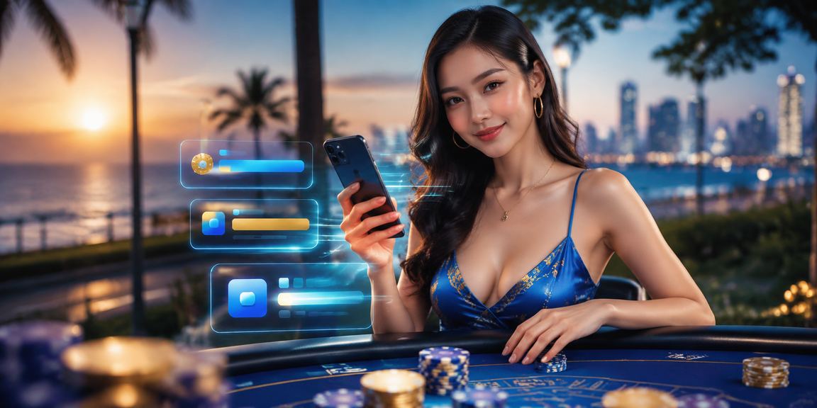Pemain Malaysia membuat deposit dalam talian untuk permainan jackpot melalui telefon pintar